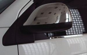 Накладки на зеркала, нерж., 2 части для VW T5 Multivan