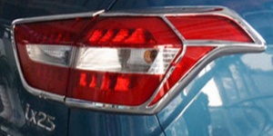 Хром накладки на задние фонари для Hyundai Creta (ix25) 2015+