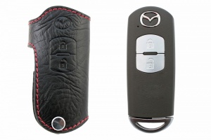 Брелок«кожаный чехол» для ключа Mazda CX-5
