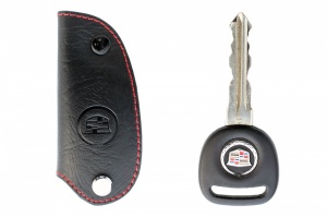 Брелок «кожаный чехол» для ключа Cadillac «вар.3»