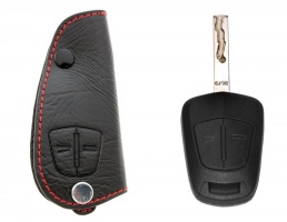 Брелок «кожаный чехол» для ключа Opel Antara «вар.1»