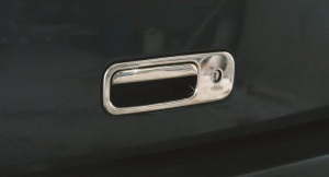 Накладка на ручку багажника, нерж., 2 части для VW Caddy