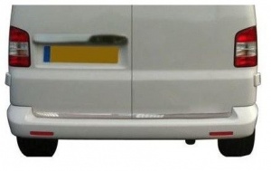 Накладка на нижнюю кромку 2-дверного багажника, нерж., 2 части для VW T5 "03-/"10-