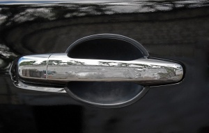 Вставки под наружные ручки дверей для Mitsubishi L200 2007+/2010+ | глянец (под покраску)