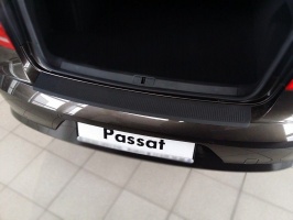Накладка заднего бампера «SD» для VW Passat B7 "11-