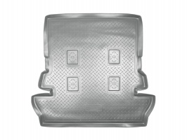 Коврик в багажник Toyota LC200 J20A 2007+ (7 мест) | серый, Norplast