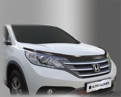 Дефлектор капота черный Autoclover «Корея» для Honda CR-V 4 2012+/2015+
