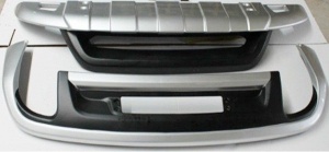 Накладка на передний и задний бампер для VW Touareg "10-