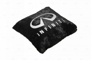 Подушка в салон автомобиля "Infinitii", Цвет: Черный