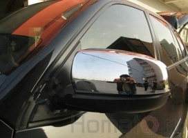 Накладки на зеркала, хром. для BMW X5 "06-09"