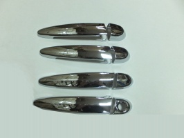 Накладки на дверные ручки внешние для BMW X1 "09-11"