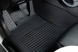 Коврики для Peugeot 408 2012- | СЕТКА, резиновые, с бортами, Seintex