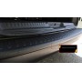 Накладка на задний бампер для Peugeot Traveller 2017+ | с загибом, шагрень | длинная база