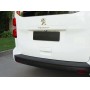 Накладка на задний бампер для Peugeot Traveller 2017+ | с загибом, шагрень | длинная база