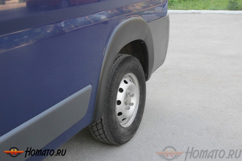 Расширители колесных арок для Peugeot Boxer 2006-2013 (250 кузов) | шагрень