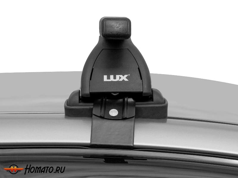 Багажник на крышу Chevrolet Niva (2002-2020) без рейлингов | за дверной проем | LUX БК-1