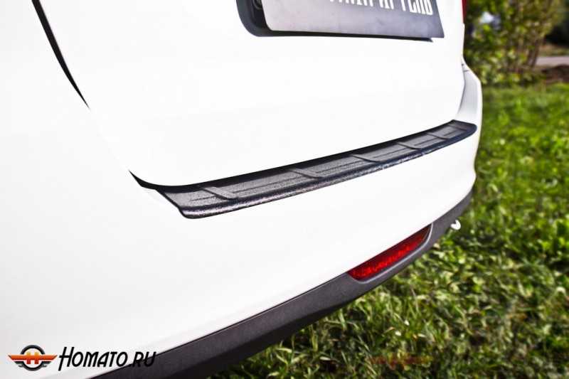 Накладка на задний бампер для Lada Granta лифтбек 2014+ | шагрень