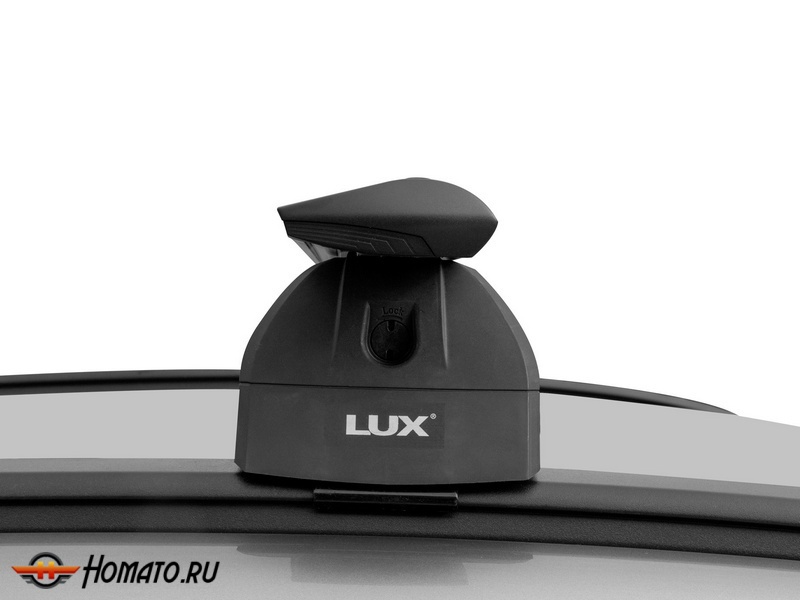 Багажник на крышу BMW X1 (E84) 2009-2015 | на низкие рейлинги | LUX БК-2