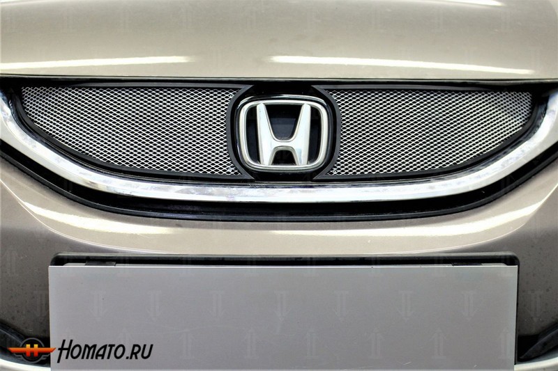 Защита радиатора для Honda Civic 9 4D (2014-2016) рестайл | Стандарт