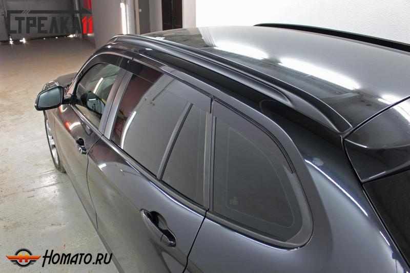 Дефлекторы BMW X1 2009-2015 | премиум, плоские, 2D