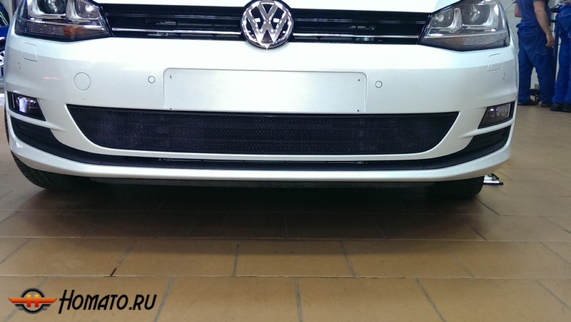 Защита радиатора для Volkswagen Golf 7 (2013-2017) дорестайл | Стандарт