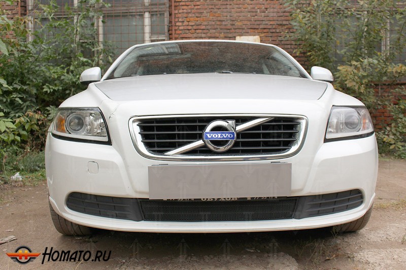 Защита радиатора для Volvo S40 (2007-2012) рестайл | Стандарт