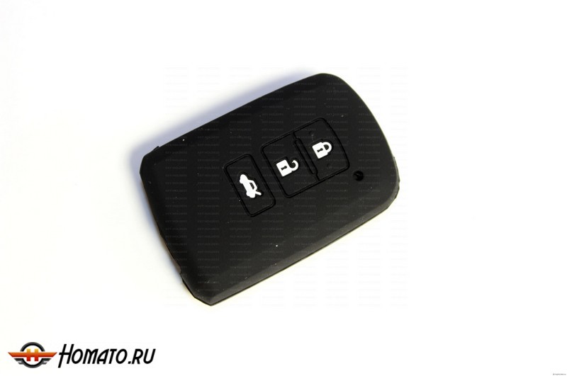 Чехол силиконовый на смарт-ключ Toyota | 3 кнопки