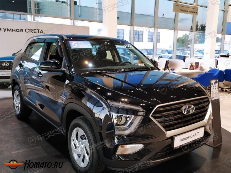 Дефлекторы окон Hyundai Creta 2 2021+ | Cobra