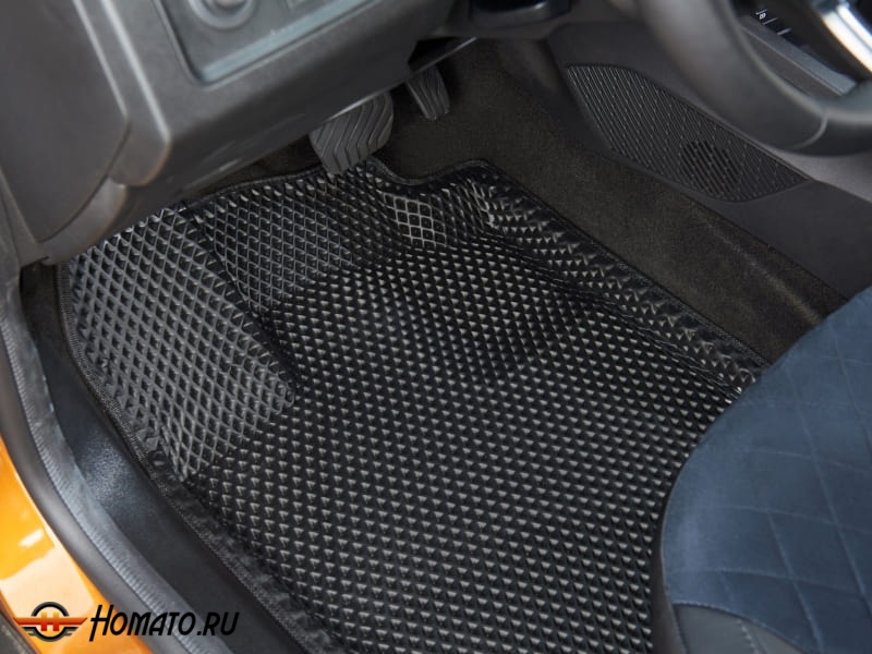 3D EVA коврики с бортами Audi Q3 II 2018+ | Премиум