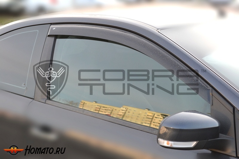 Дефлекторы окон Ford Focus 2 2004-2011 | Cobra