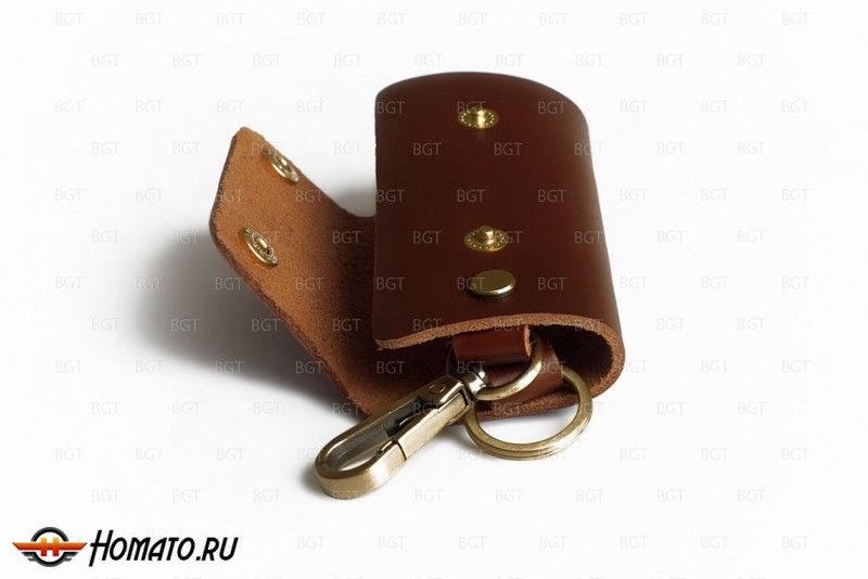 Брелок «кожаный чехол» для ключей Mercedes, универсальный «вар.4»