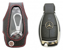 Брелок «кожаный чехол» для Mercedes