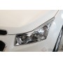 Хром накладки передних фар для Chevrolet Cruze 2009-2015