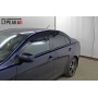 Дефлекторы Mitsubishi Lancer X 2007- | премиум, плоские, 2D