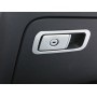Накладка на кнопку открытия бардачка для VW Passat (B8) 2015+ | под личинку замка, нержавейка, 2 части