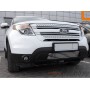 Решетка переднего бампера нижняя d16 для Ford Explorer 2012+