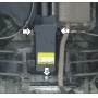 Защита картера Renault Duster 2012-2015 | задний дифференциал, 2 мм, сталь | MOTODOR | 01732