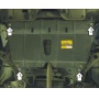Защита картера Toyota Camry 2006-2011 | двигатель + КПП, 2 мм, сталь | MOTODOR | 02529