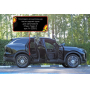 Накладки на пороги задних арок Chery Tiggo 9 2024+ | шагрень