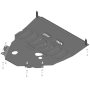 Защита картера Citroen Jumper 250 2006-2014 | двигатель + КПП, 2 мм, сталь | MOTODOR | 71605