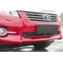 Защитная сетка решетки переднего бампера Toyota Rav4 (2011-2012) | шагрень