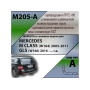 Фаркоп MERСEDES GLS (166) 2015- | шар A | Лидер Плюс | M205-A