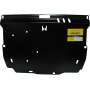 Защита картера Honda Civic VIII 2005-2012 | двигатель + КПП, 2 мм, сталь | MOTODOR | 00812