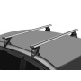 Багажник на крышу Daewoo Nexia 1994-2016 | за дверной проем | LUX БК-1