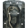 Защита картера Subaru Outback 2009-2012 | двигатель + КПП, 2 мм, сталь | MOTODOR | 02221