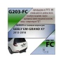 Фаркоп GEELY EMGRAND X7 2013-2018 | шар FC | Лидер Плюс | G203-FC