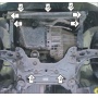 Защита картера Opel Vivaro 2006-2014 | двигатель + КПП, 2 мм, сталь | MOTODOR | 01529