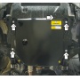 Защита картера Chevrolet Captiva 2006-2011 | двигатель + КПП, 2 мм, сталь | MOTODOR | 03014