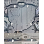 Защита картера Toyota RAV4 6 2026+ (2.0) | двигатель + КПП, 2 мм, сталь | MOTODOR | 72513