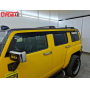 Дефлекторы Hummer H3 | из 6 частей, премиум, плоские, 2D